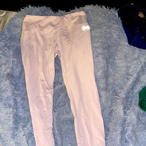 Pink under armor leggings